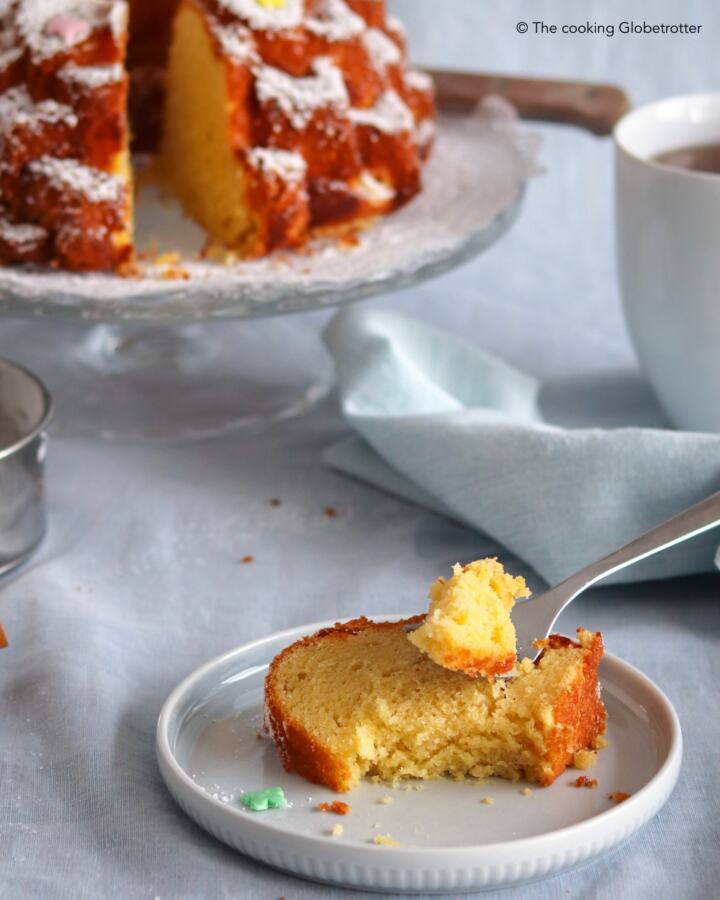Close vanilla cake moist rich recipe Nigella Lawson