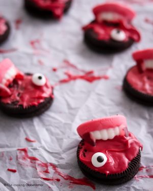 index featured halloween cookies vampire blood bites Oreo