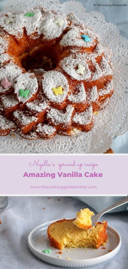 Pin vanilla cake moist rich recipe Nigella Lawson