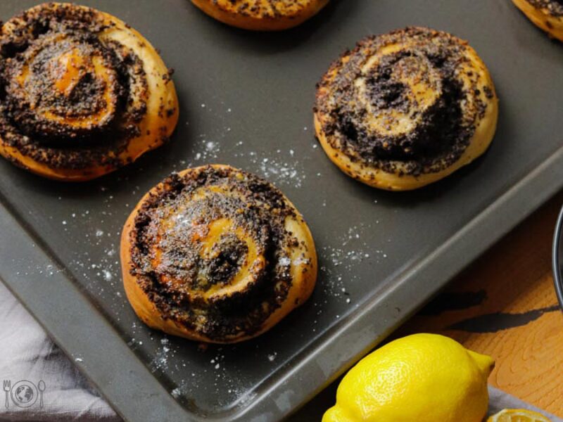 Mohnschnecken Rezept mit selbstgemachter Mohnfüllung | The cooking ...