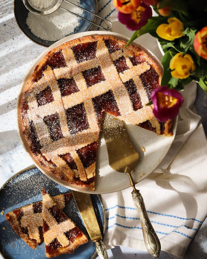 Crostata alla marmellata - italienischer Marmeladekuchen | The cooking ...