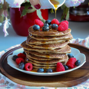 Fluffige Buttermilch Pancakes