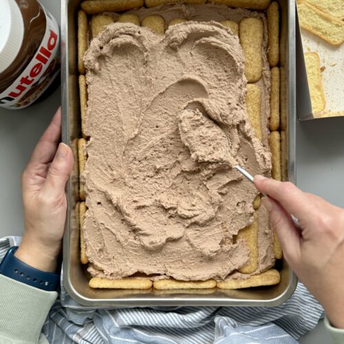Nutella Tiramisù ohne Eier