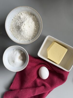 Mürbeteig Zutaten