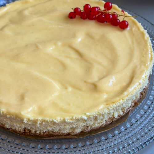 lemon curd cheesecake